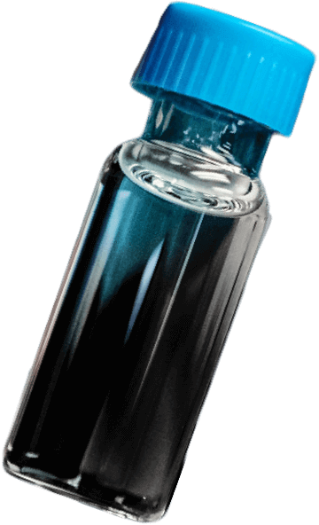 Photo of Blue Virus Vial