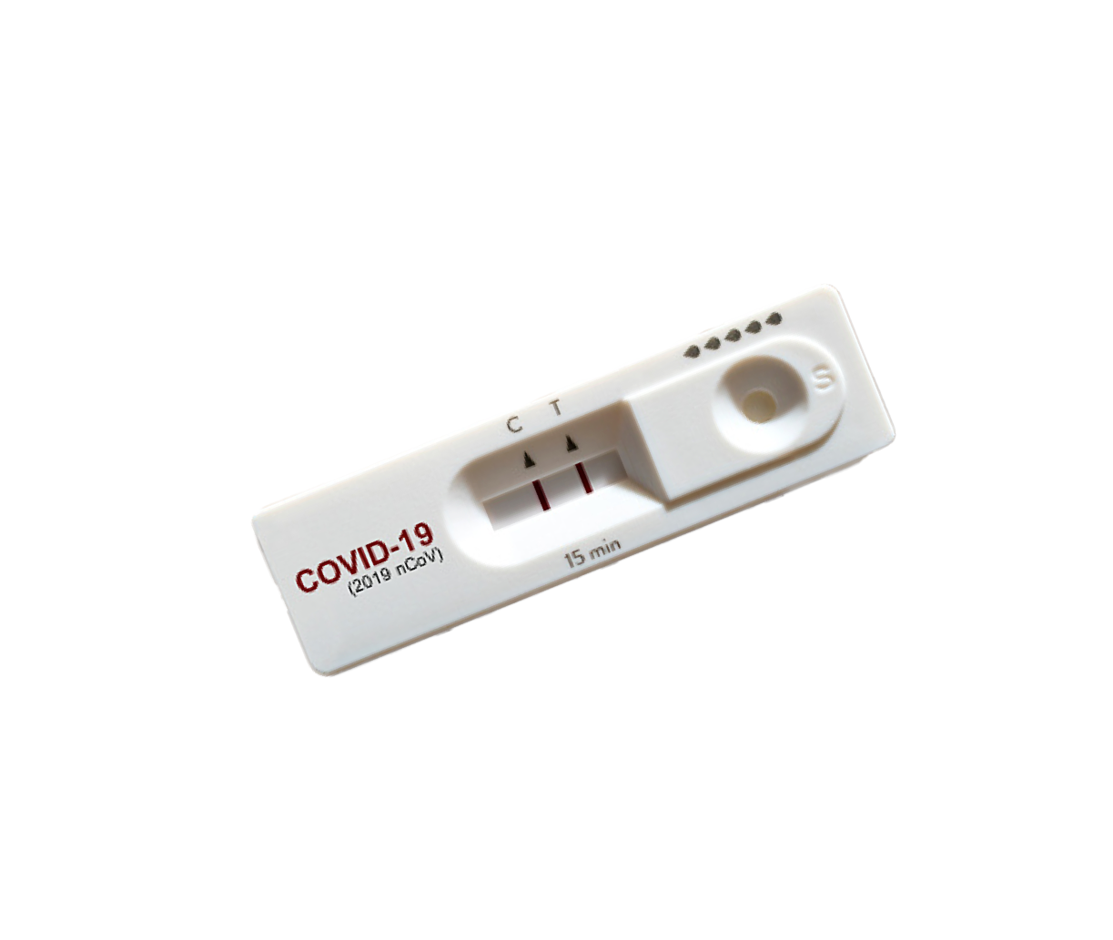 Photo of a Covid test