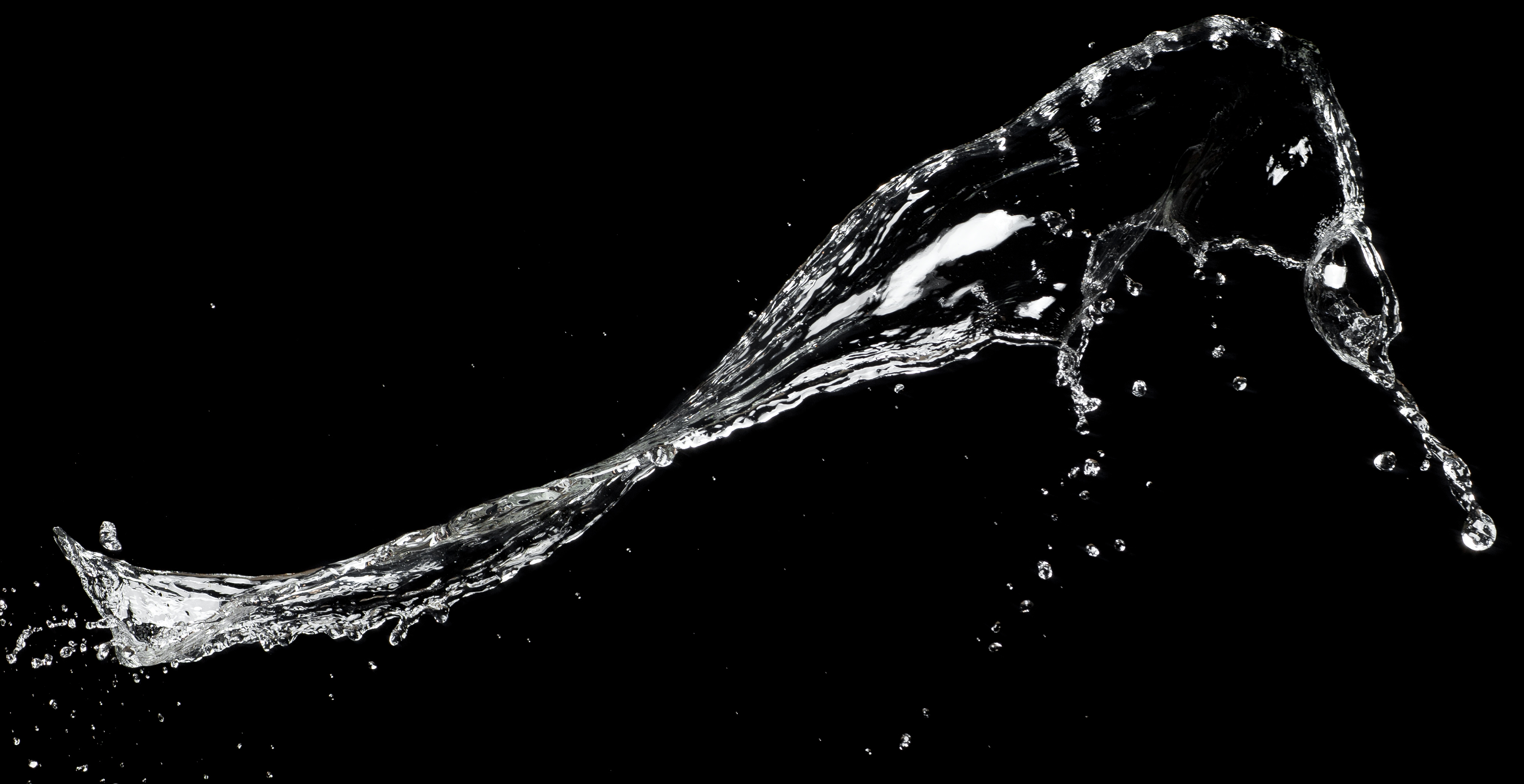 Photo of water splash