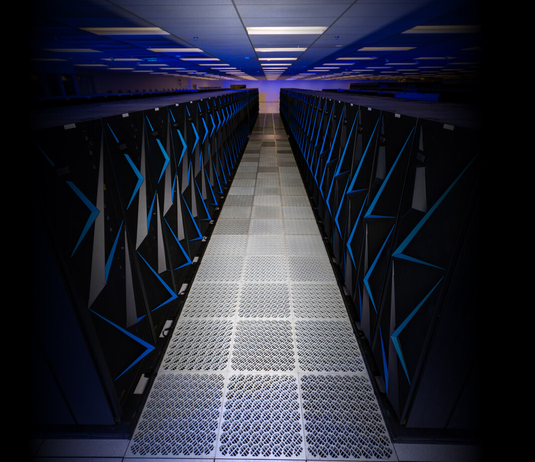Photo of a Computer Hall