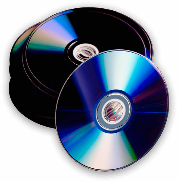Photo of a Stack of Compact Disks