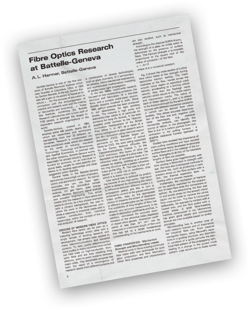 Fiber Optics Patent 1