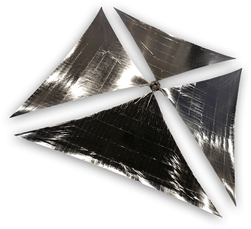 Photo of a Large Solar Sail