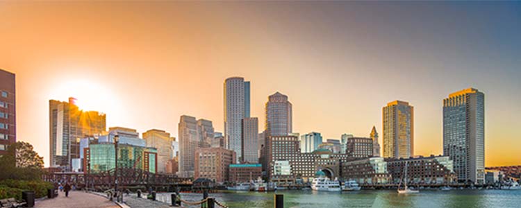 Boston, Massachusetts Skyline