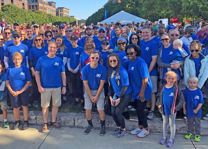 Photo: Battelle staff at the Central Ohio Heart Walk