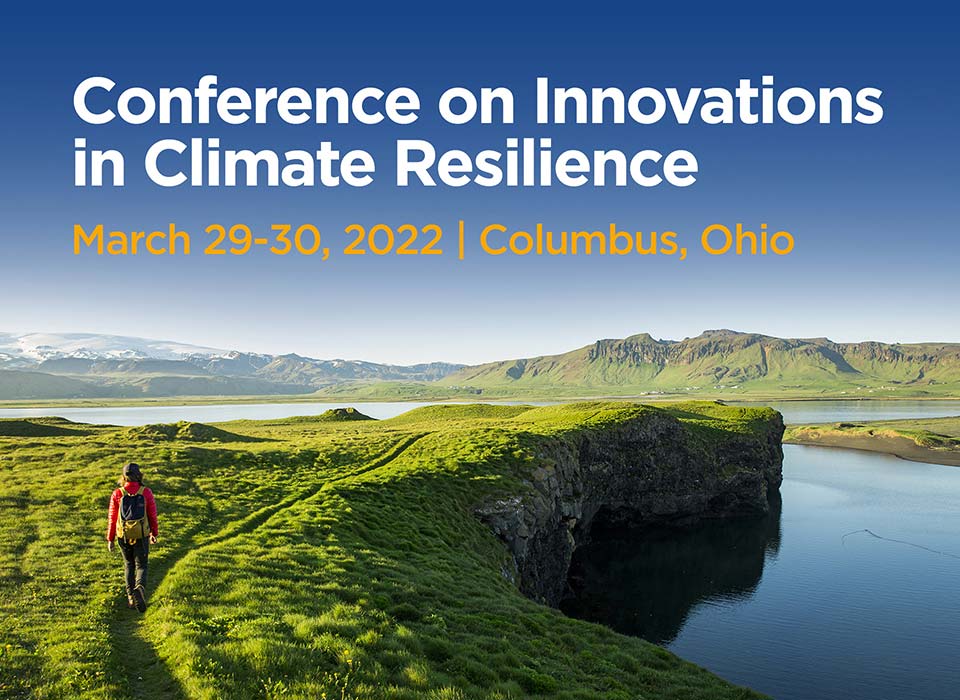 Climate Resilience Innovation Conference Call-out Photo: Logo for the Climate Resilience Innovation Conference