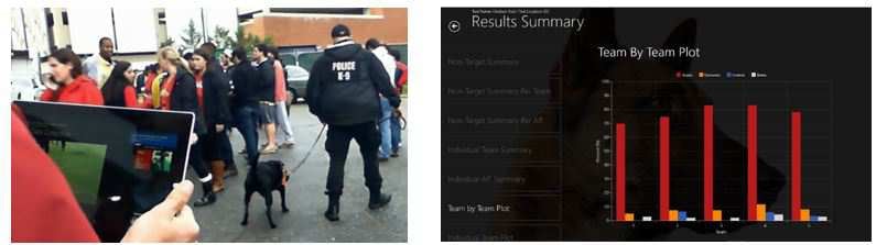 canine1 detection-canine technology screen shots