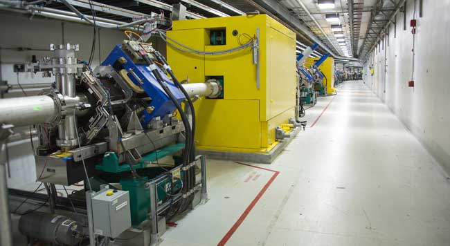 SNS-interior the Spallation Neutron Source at Oak Ridge National Lab