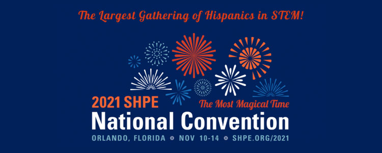 Photo: Logo OF 2021 SHPE National Convention