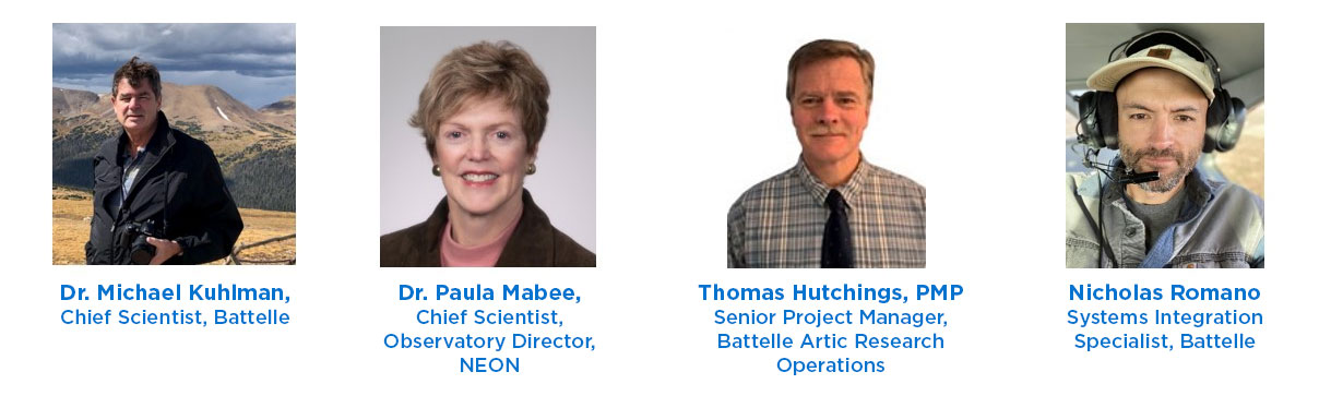 AGU2020 presenters Photo of 4 Ecology Scientists
