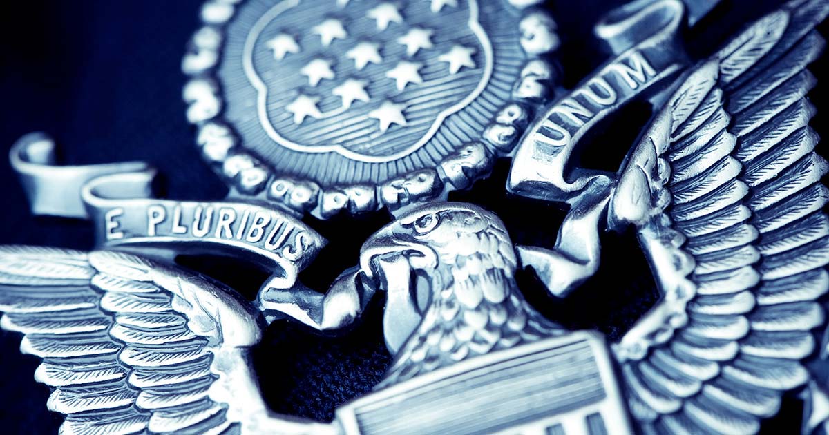 alt=close up of the back on an american coin