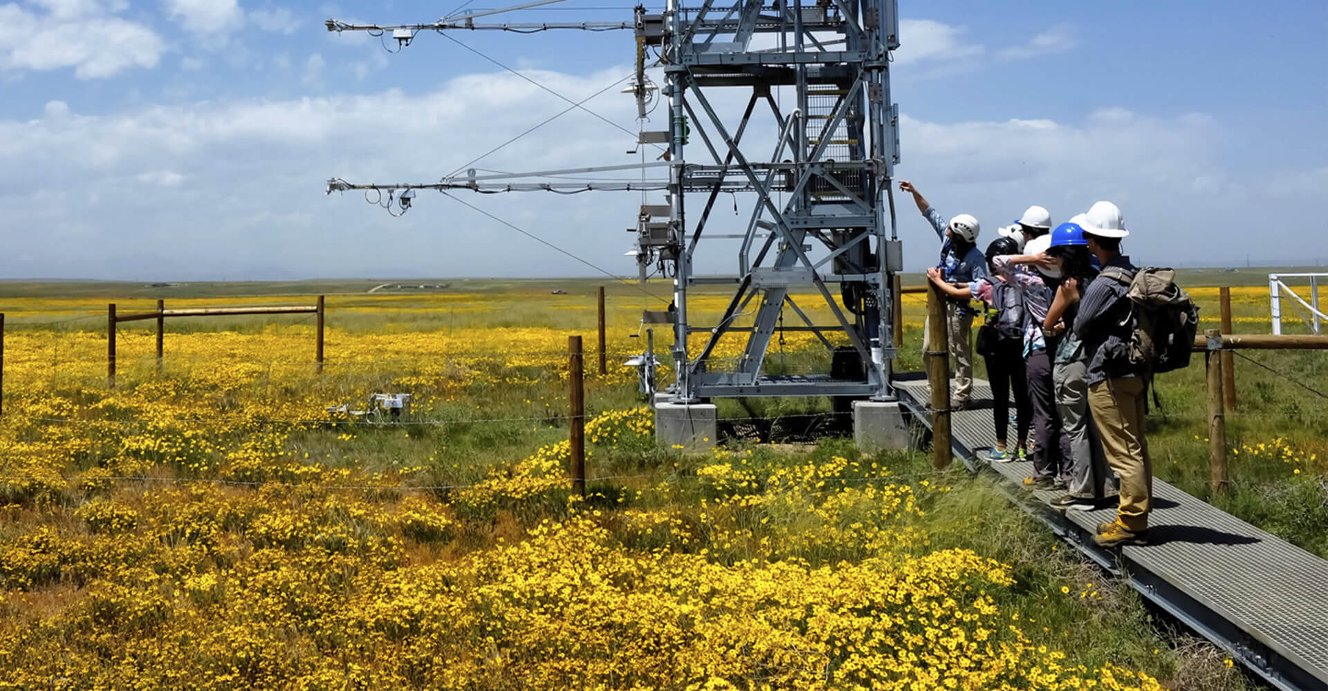 alt= neon employees working on site