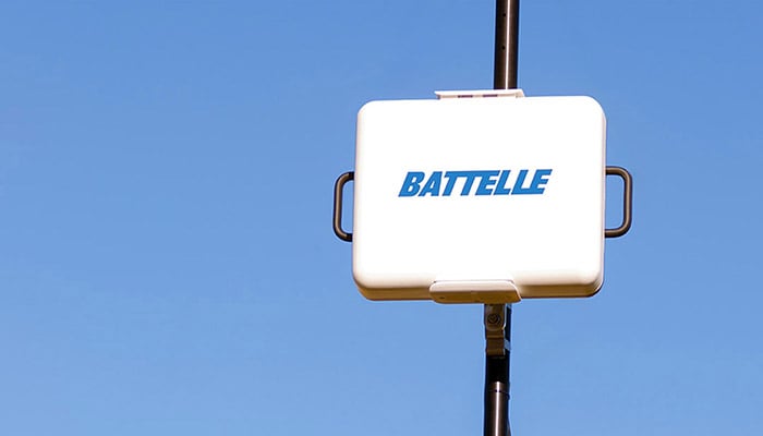 alt=close up of the ravenstar antenna technology