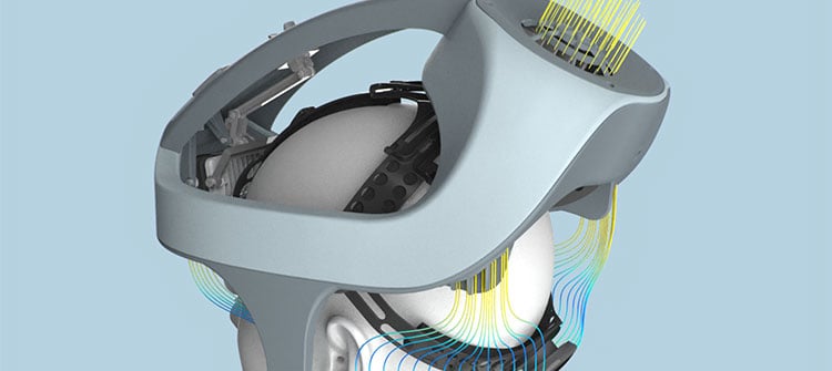 concept-execution-services alt = close up of the back of the zimmer surgical helmet system