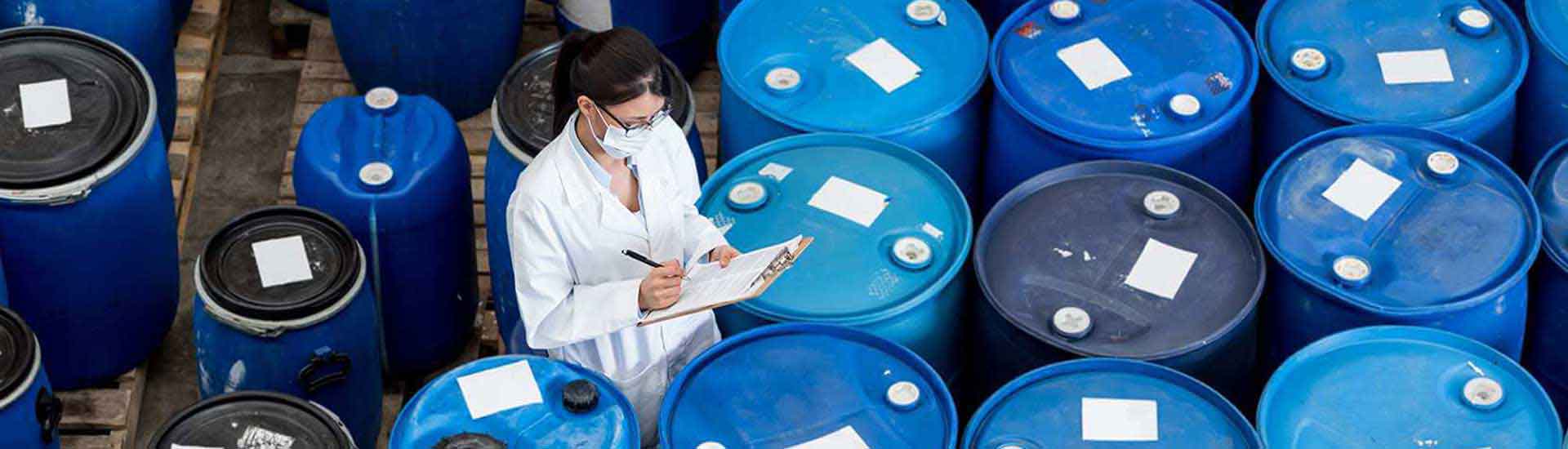 Photo: Image of a Researcher conducting quality checks