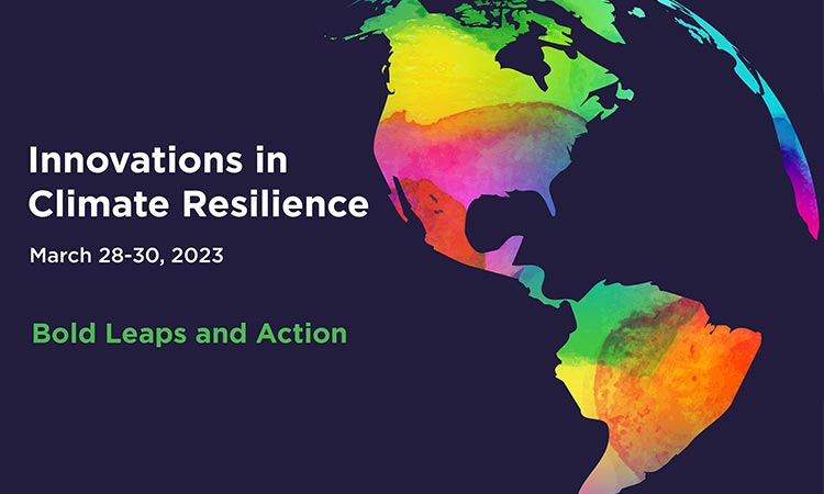 Photo: Innovations in climate resilience conference logo