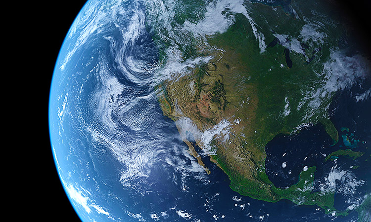 Photo: Image of earth from space