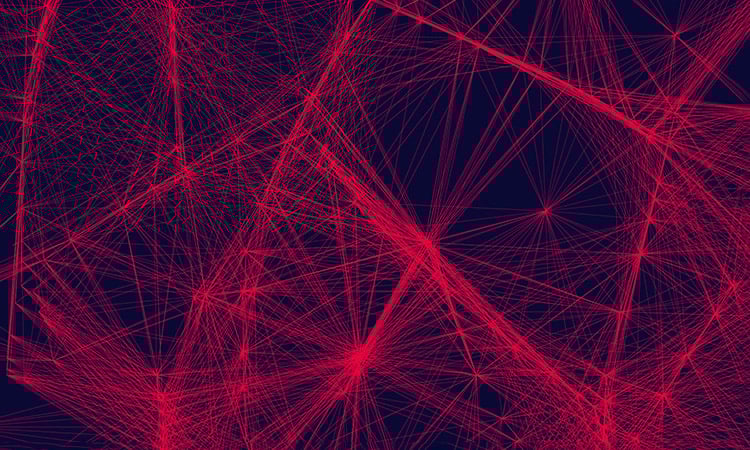 Photo: Abstract image of a network