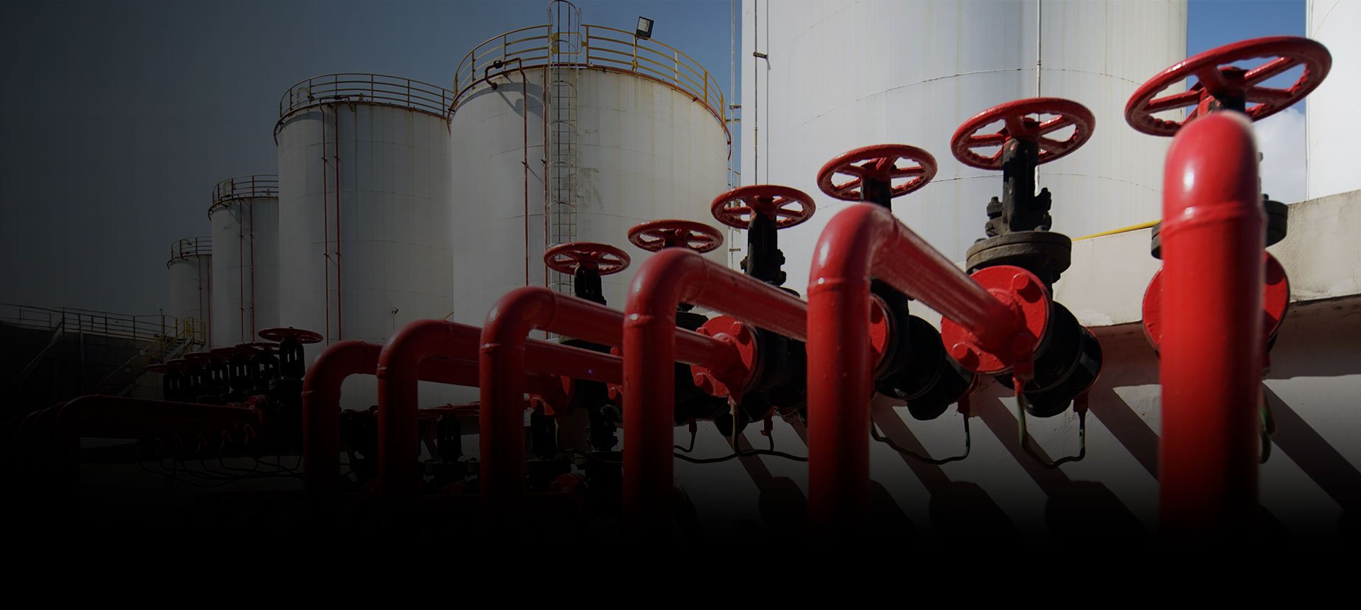 Image: Fire protection system pipes filled with PFAS-containing firefighting foam