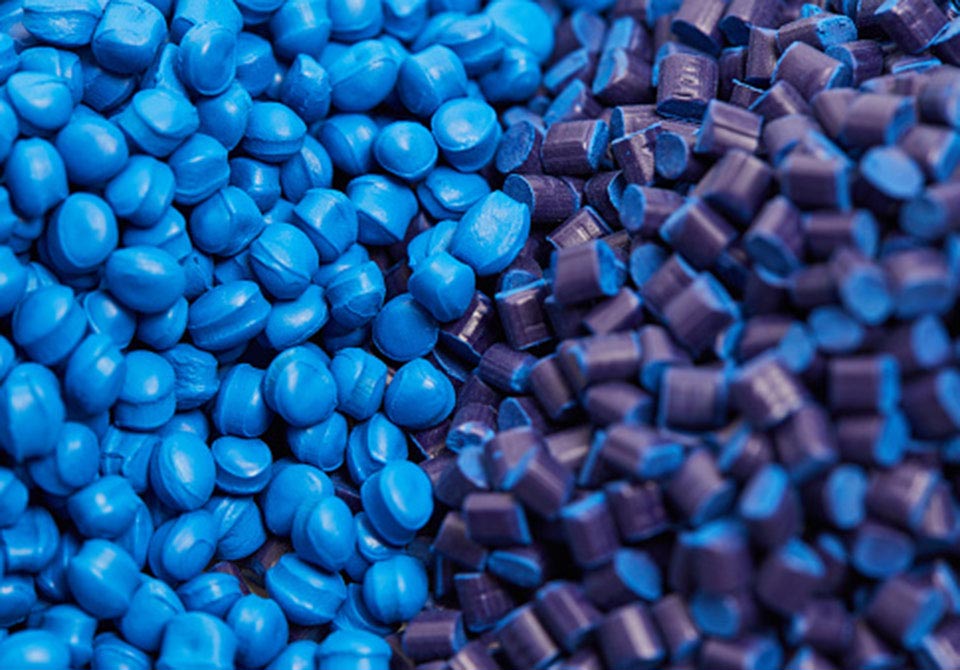 Photo: Polymers in storage
