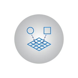 multi signal of interest circular icon
