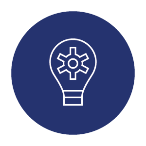 Icon: Representing drilling strategy for carbon capture and storage projects