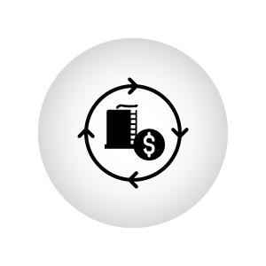 Lifecycle Cost Analysis Icon: Lifecycle Cost Analysis
