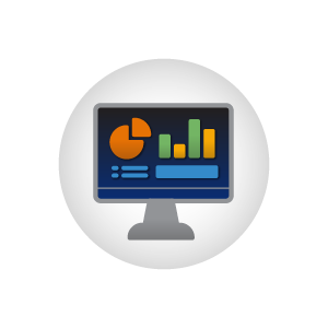 Icon: DNA threat detection dashboard