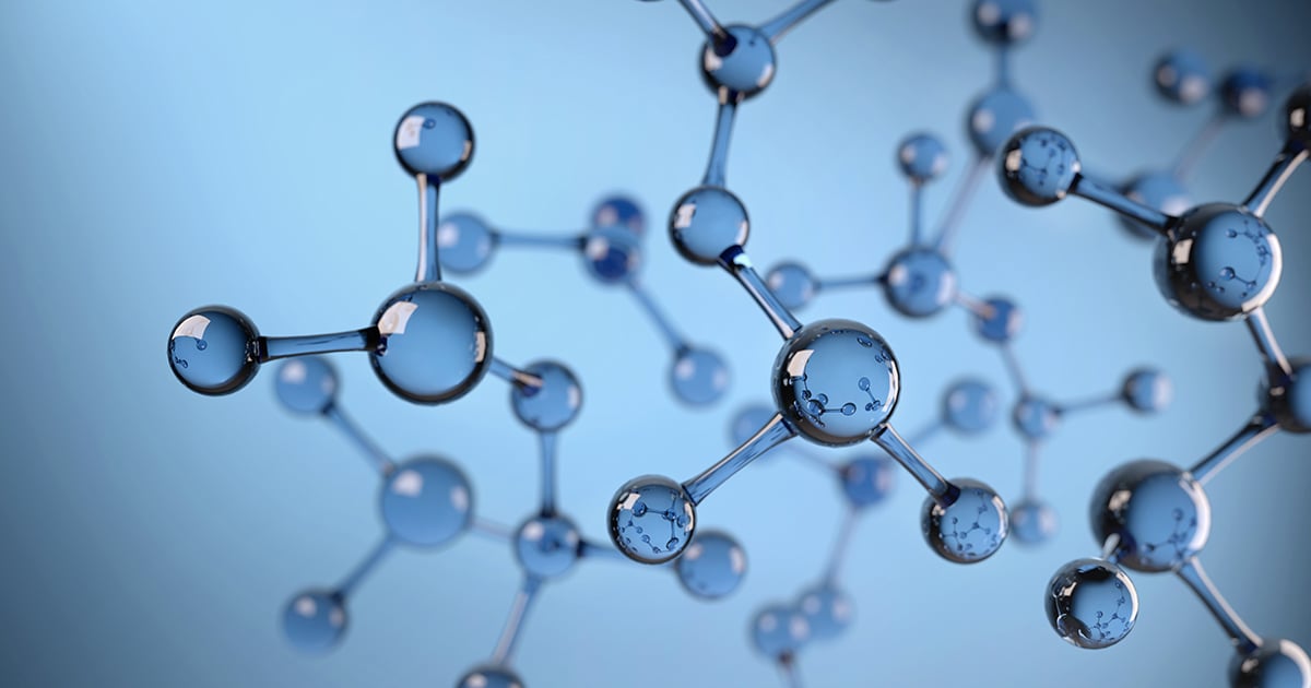 Photo: 3D Atom molecule