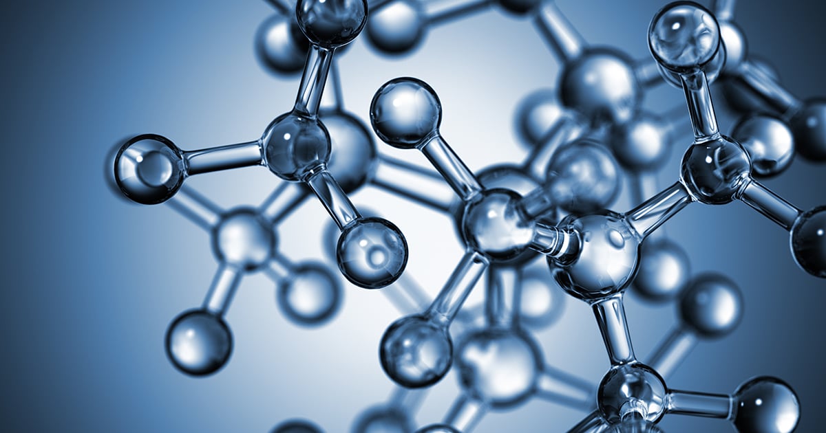 Photo: 3d Molecule structure