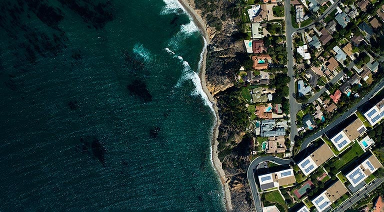 aquatic-environment-featured Photo: Aquatic ecosystem and city viewed from the sky