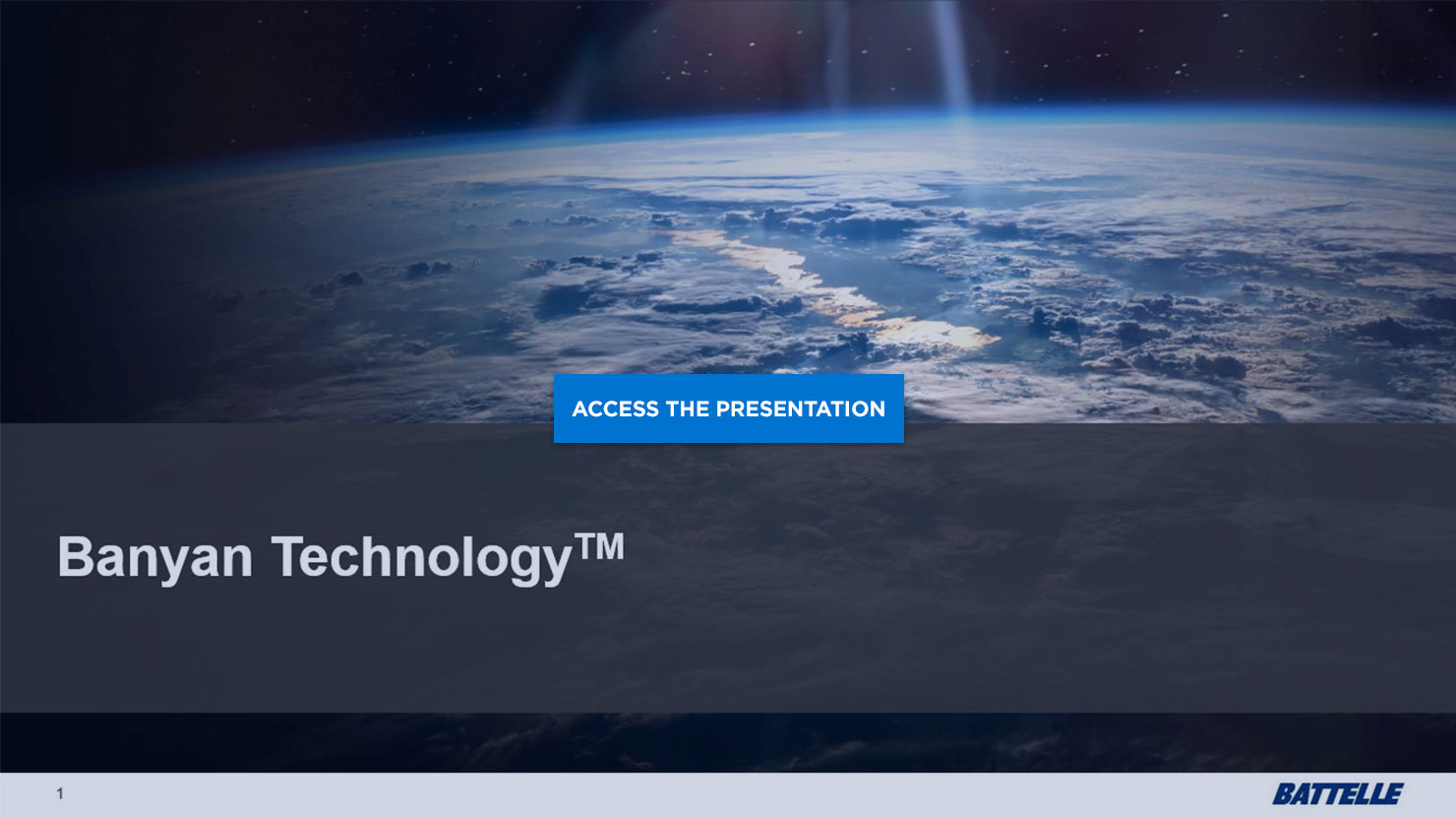 Banyan Technology Presentation Callout