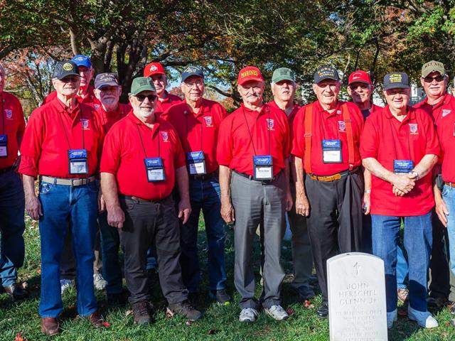 Photo: Utica Ohio Veterans at Arlington Cemetery
